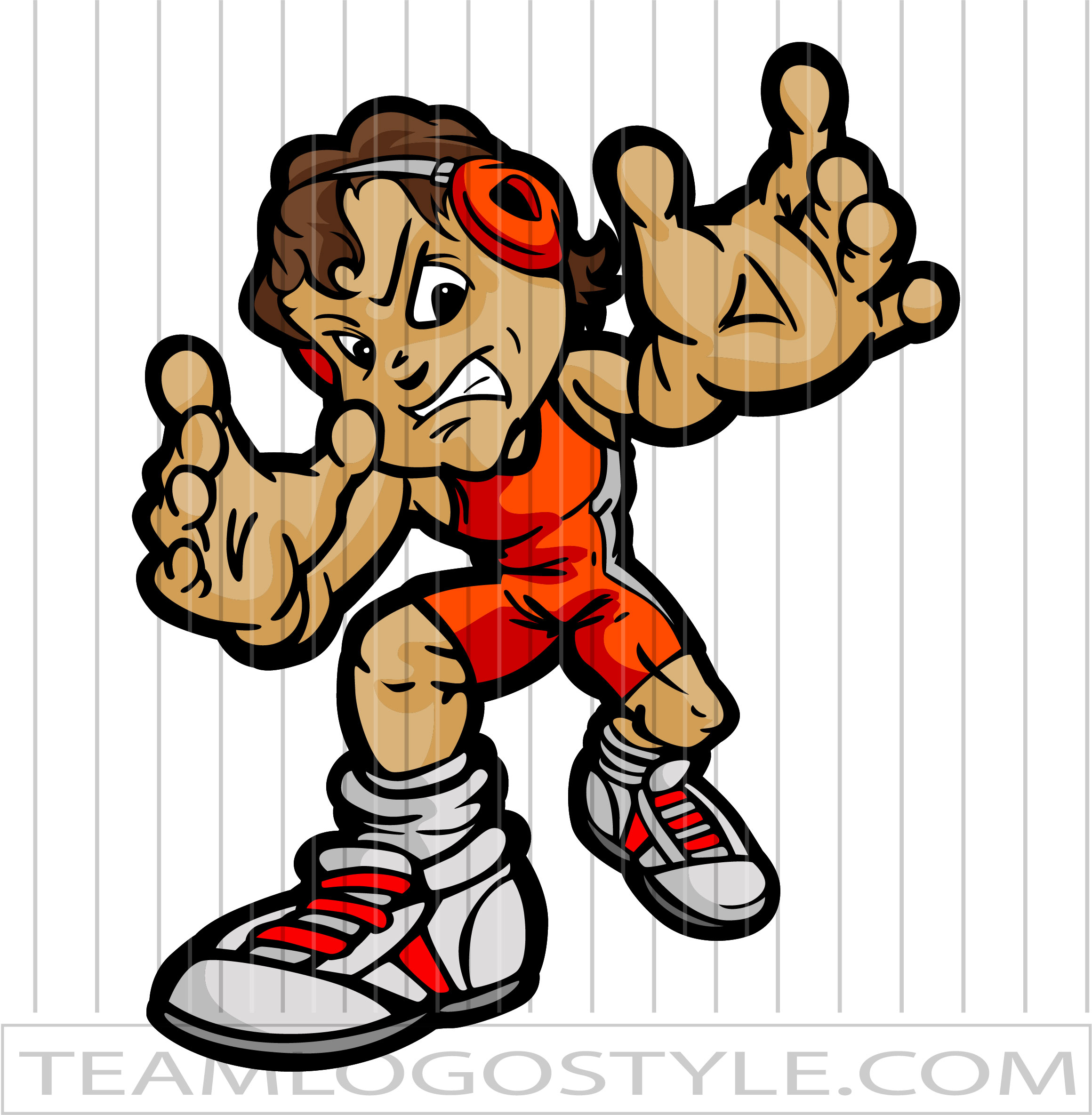 wrestling clipart