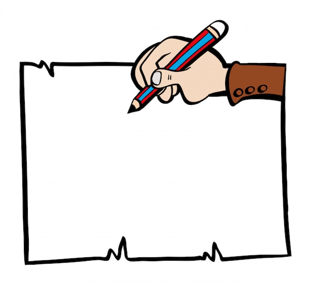 Hand Writing Clipart Images - Free Download on clipart library