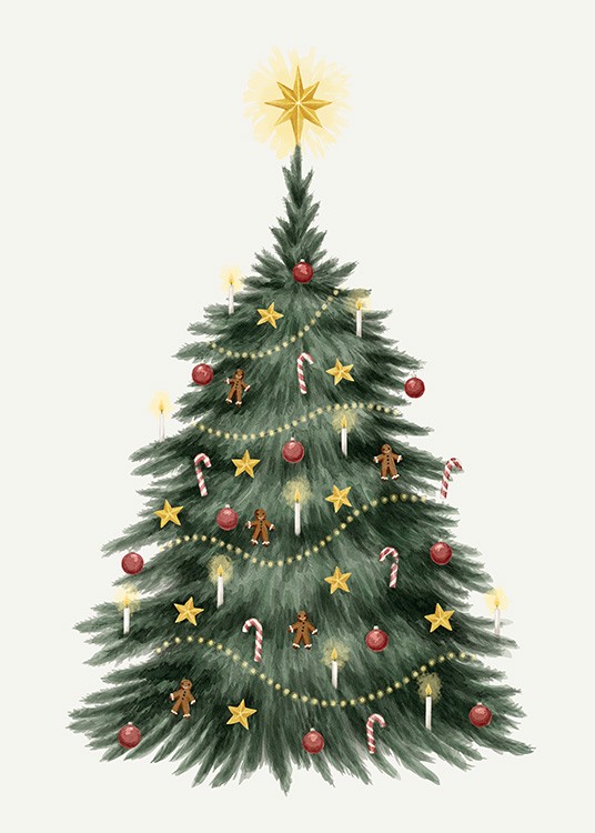 Christmas Tree Poster