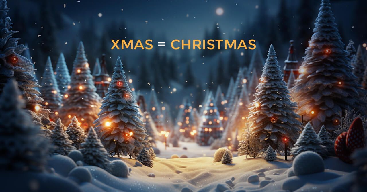 Warum benutzen wir „Xmas“ als Abkürzung für „Christmas“?