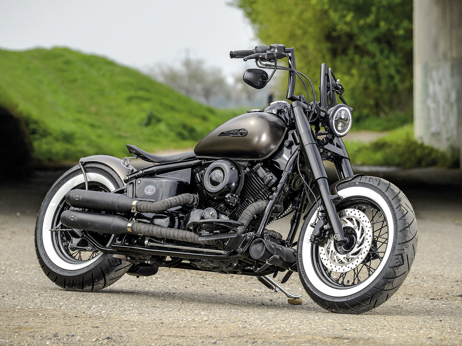 Yamaha XVS 650 Dragstar Classic – Frozen Bobber - CUSTOMBIKE