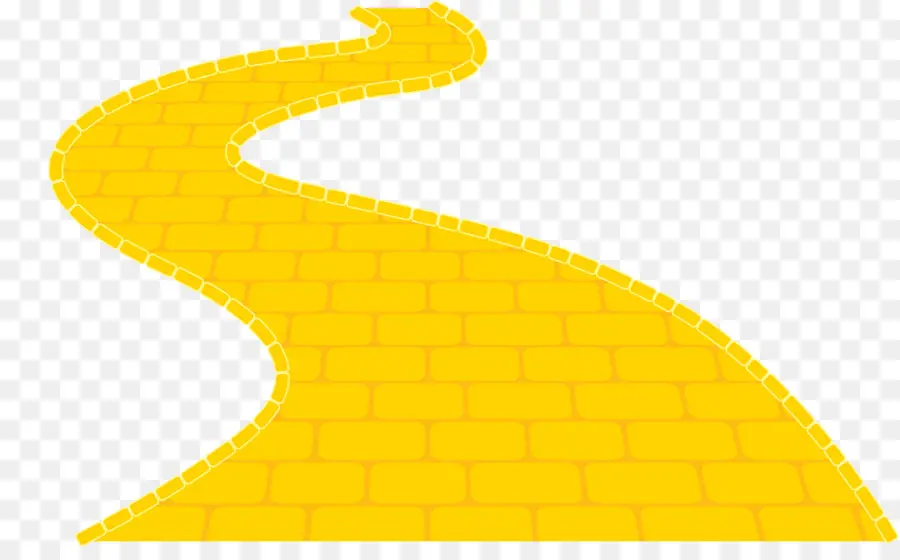yellow brick road clipart