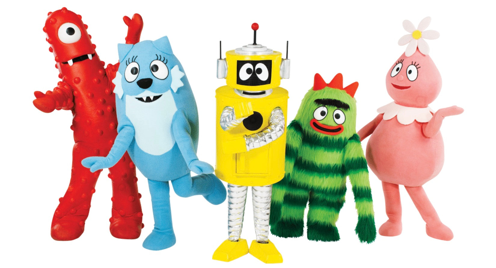 yo gabba gabba colors