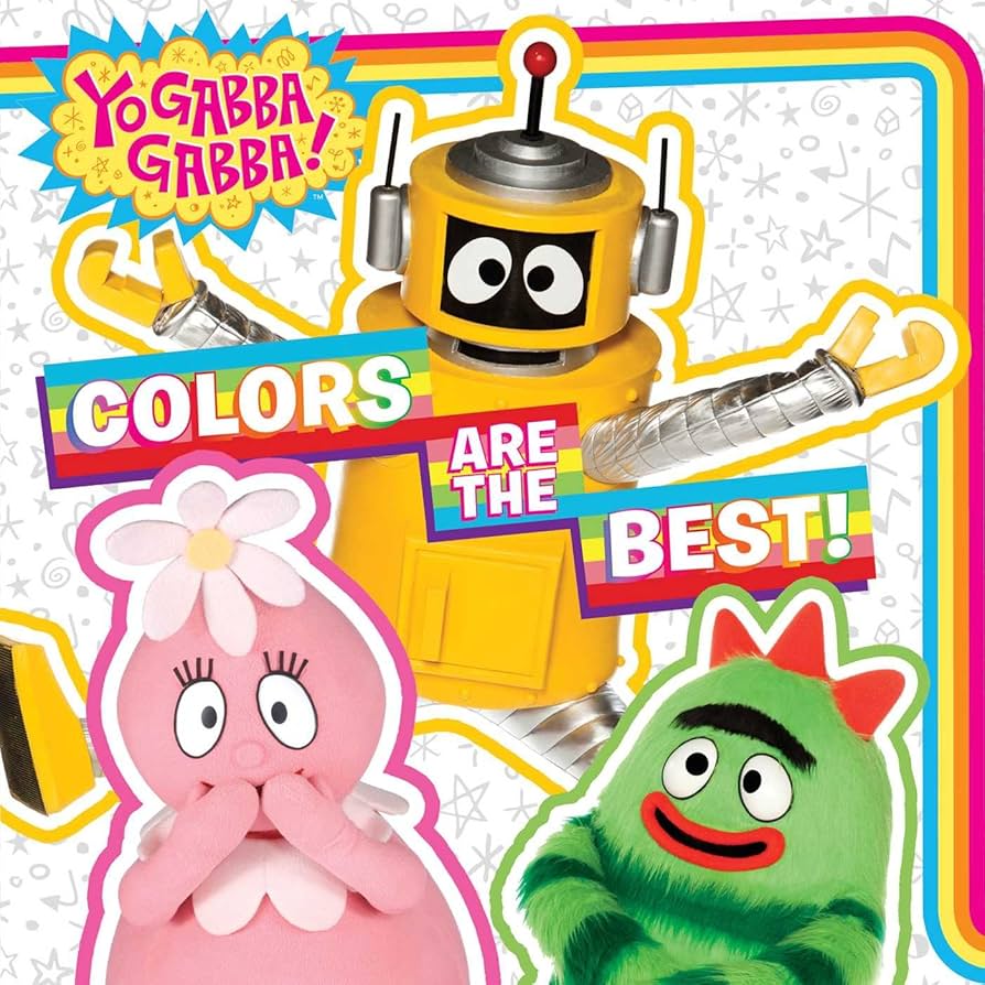 yo gabba gabba colors