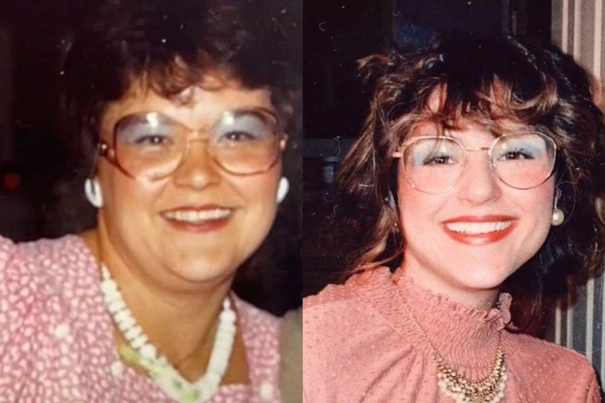 Young woman surprised grandma for her birthday by dressing up like ...
