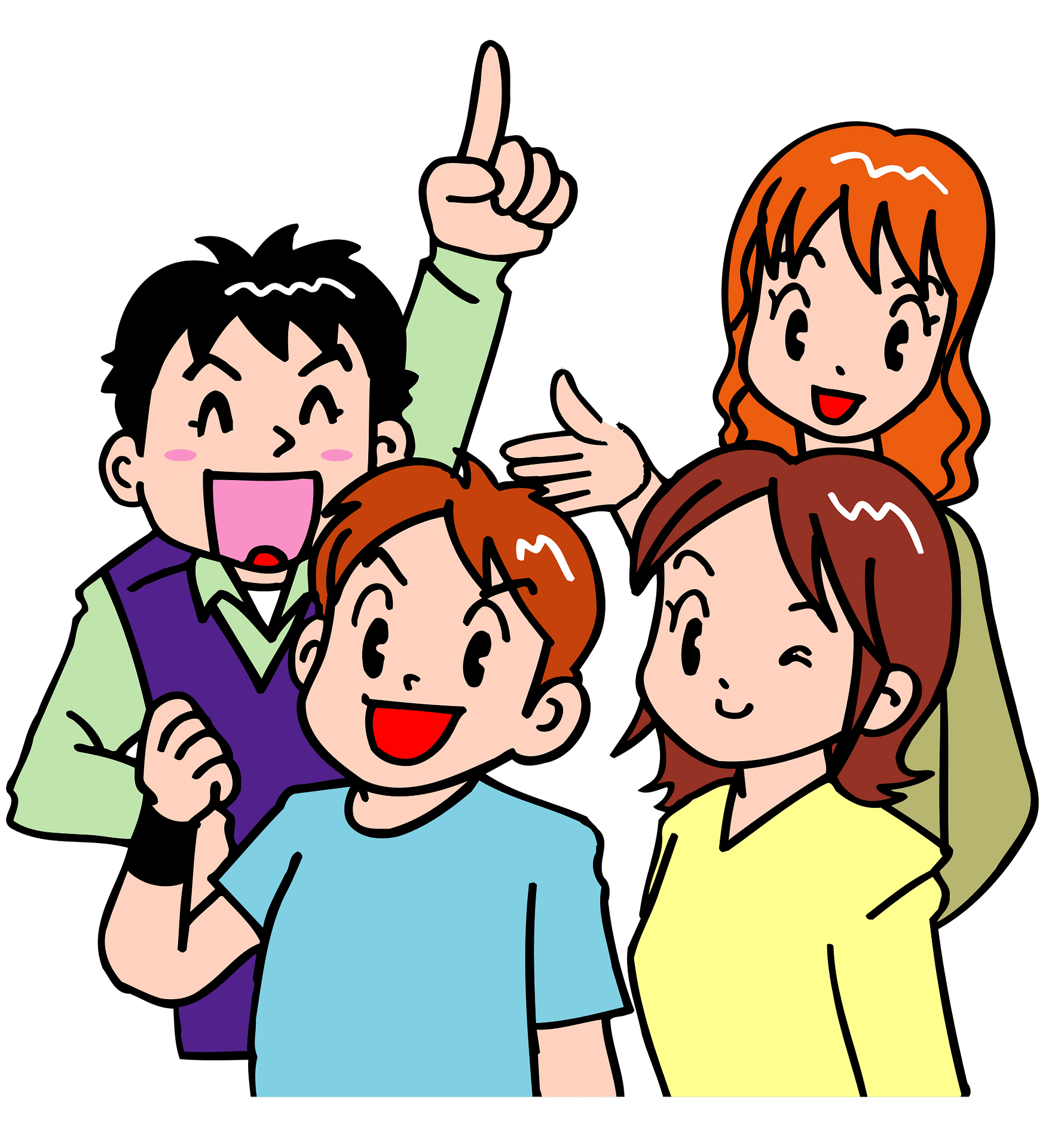 young people clipart