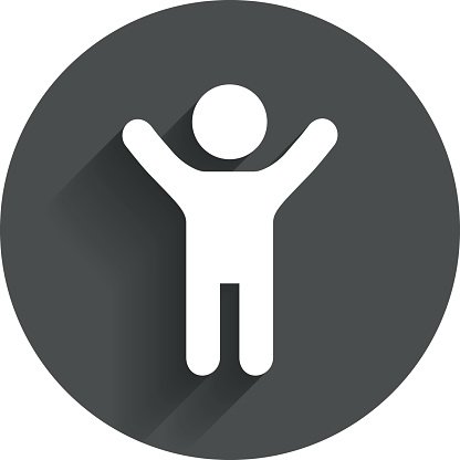 Child Icon. Happy Young Boy Symbol. Stock Clipart | Royalty-Free ...