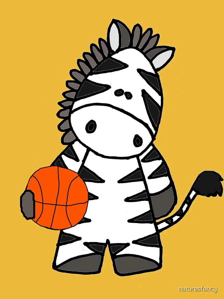 zebra basketball cliparts