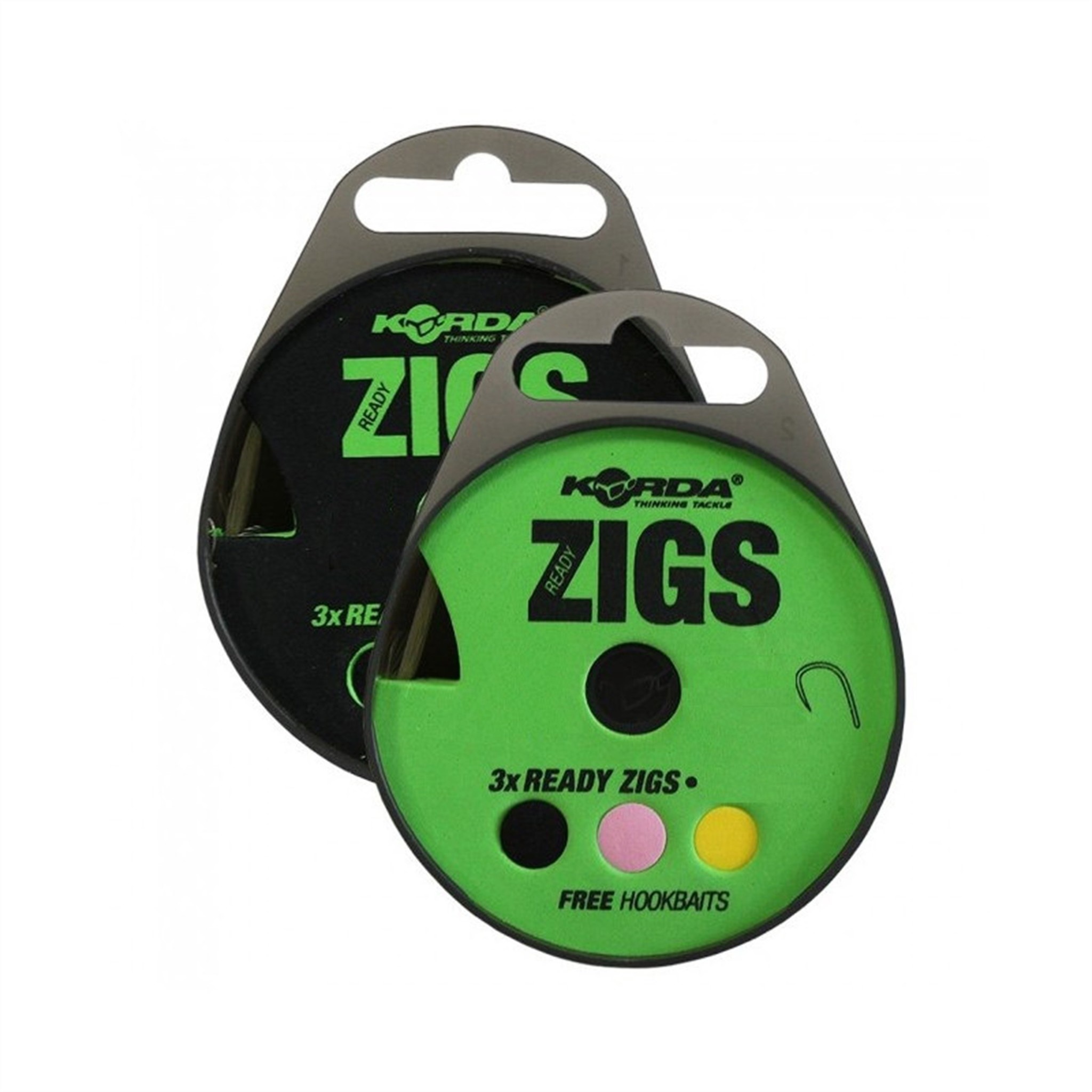 Korda Ready Zigs (3 Stück) | Hakengröße 10 - CarpCentral.