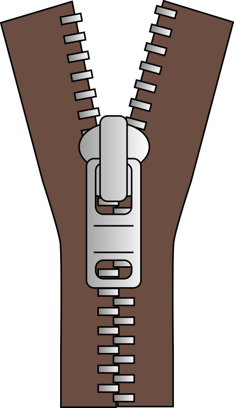 zipper cliparts