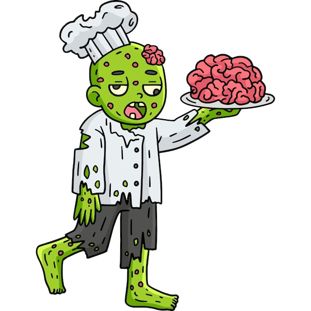 zombie eating cliparts