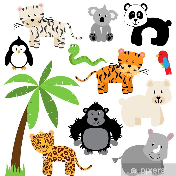 zoo animals clipart