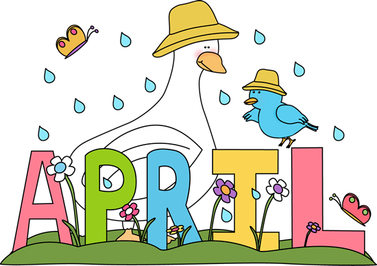 Cute April Spring Illustration with Goose and Bird | Seasonal Graphics