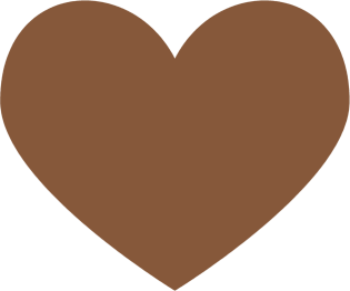 Brown Heart Icon - Free Download & Vector