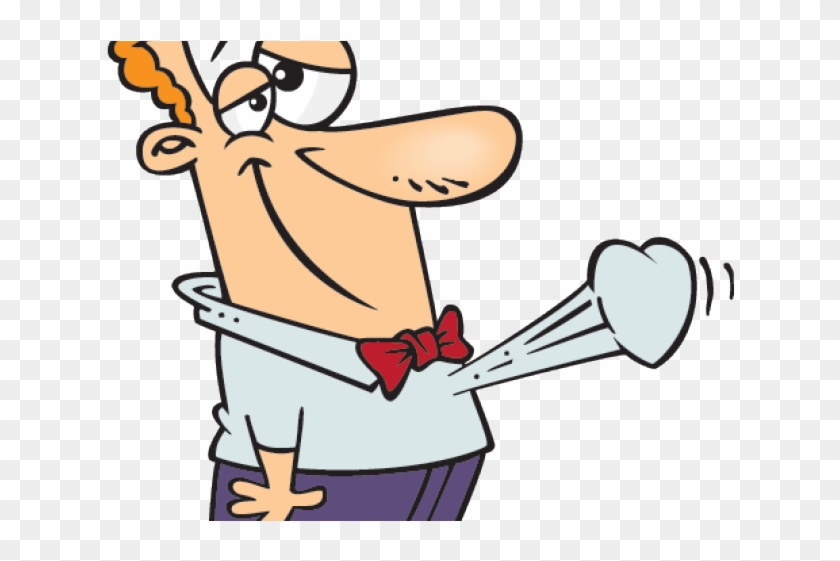 Cartoon Man Blowing a Kiss Illustration