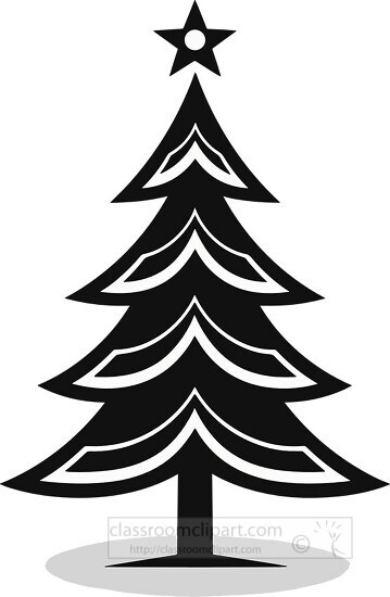 Christmas Tree Clipart - Free Holiday Vector Illustration