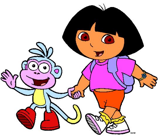Dora the Explorer and Boots - Beloved Cartoon Adventure Friends