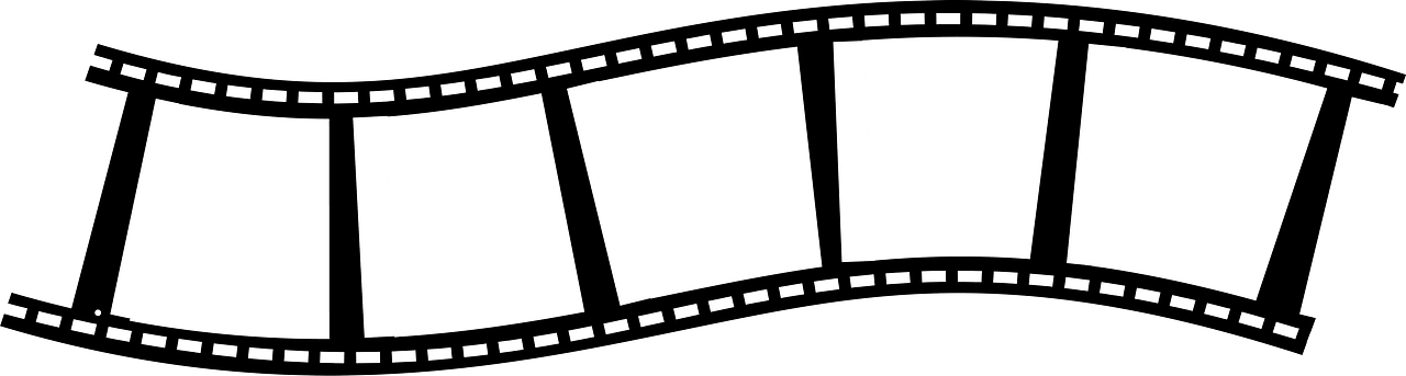 Film Strip Graphic - Classic Cinema Frame Illustration