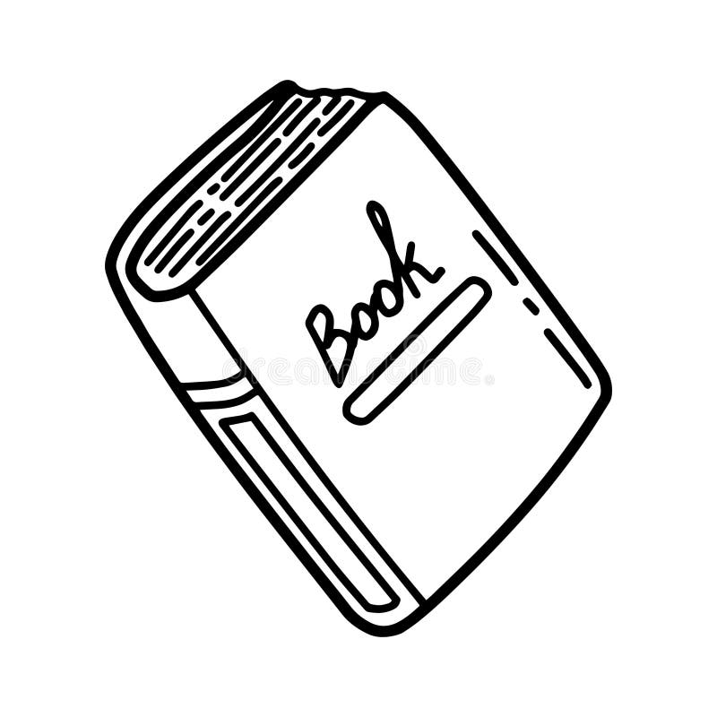 Hand-Drawn Book Doodle Illustration | Free Icon