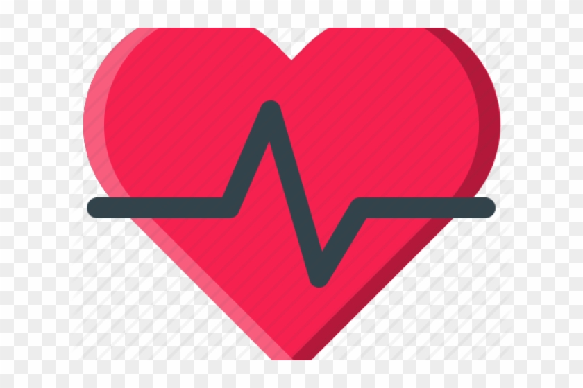 Heartbeat and Cardiology Icon - Medical Health Symbol