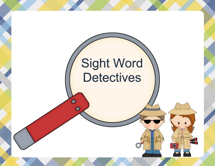 Sight Word Detectives - Fun Educational Activity for Kids