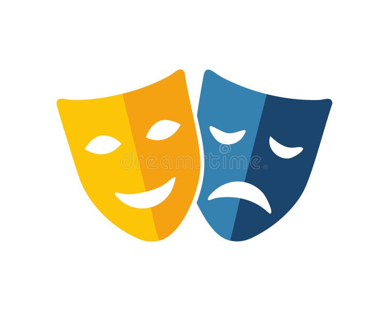 Theater Masks - Comedy and Tragedy Symbols | Drama & Performing Arts