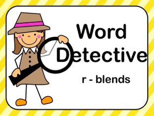 Word Detective: R-Blends Phonics Activity for Elementary Students