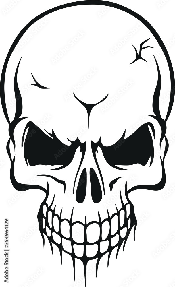 11 Skull Clipart: (Vintage Anatomy) - The Graphics Fairy
