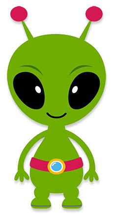 alien clipart