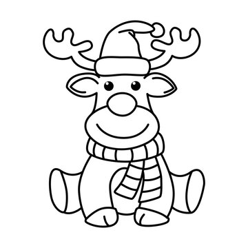 Christmas Clip Art Black And White Images – Browse 19,038 Stock - Clip ...
