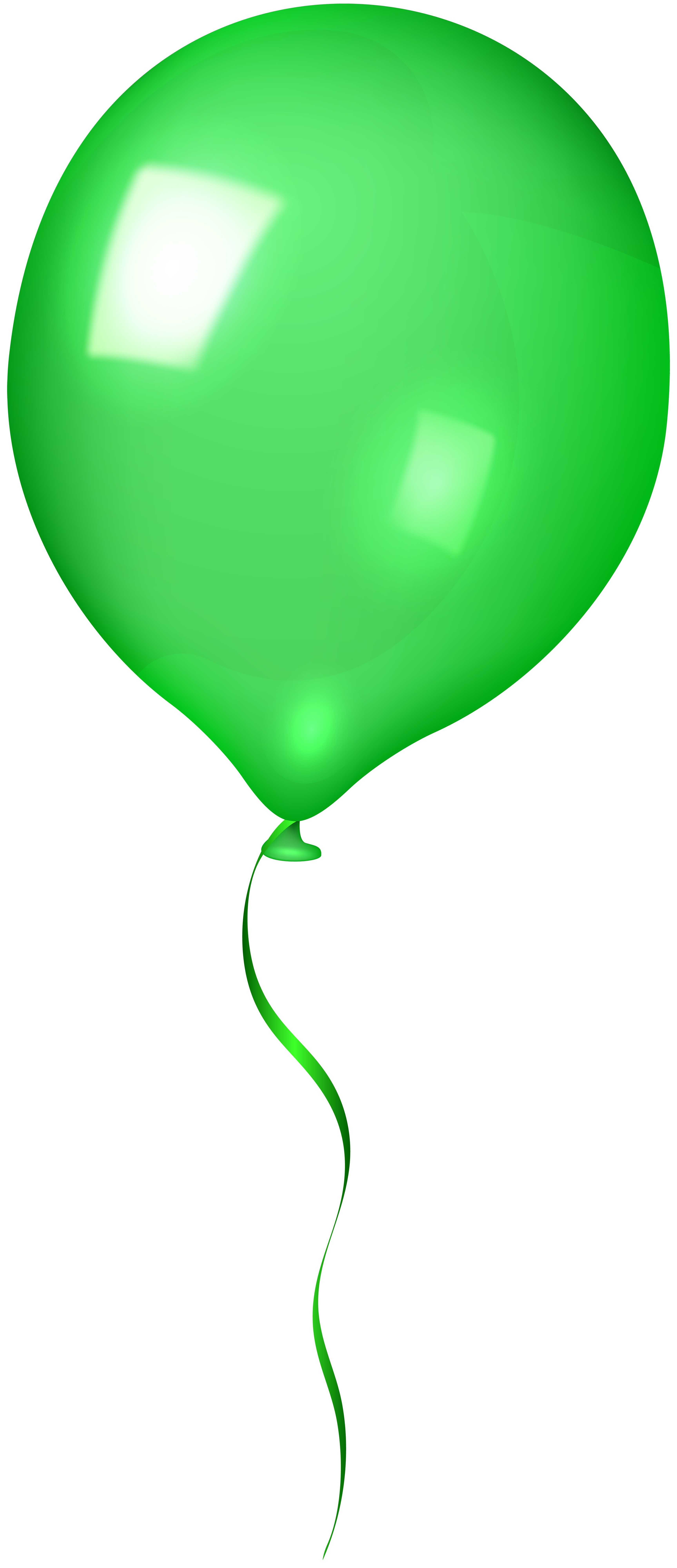 Green Balloon Clip Art Image​ | Gallery Yopriceville - High 