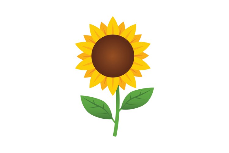 Sunflower clipart image free svg file - SVG Heart