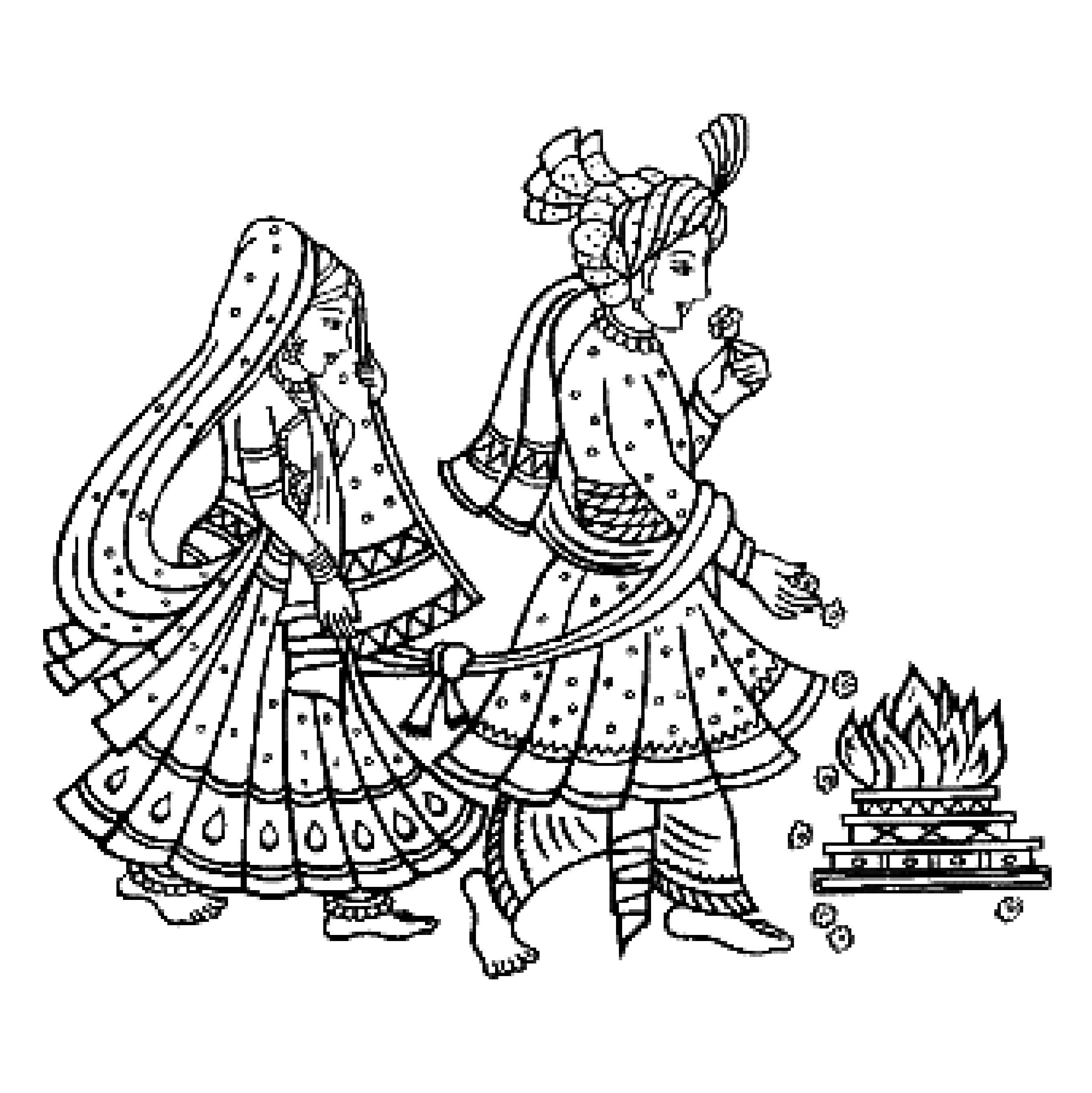 Hindu Wedding Clipart Black And White PNGBUY Clip Art Library