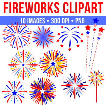 fireworks clipart