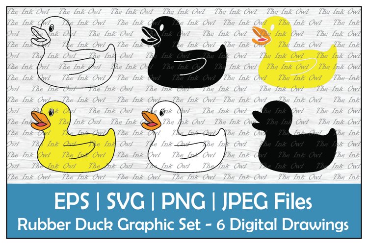Rubber Duck Vector Illustration Stock Illustration - Download