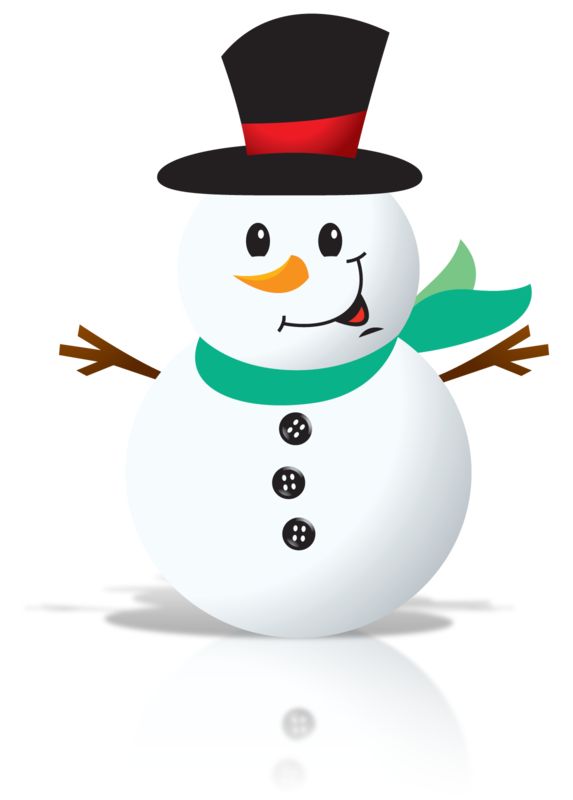 Cute Watercolor Snowman Clipart, Sublimation PNG (2788436)