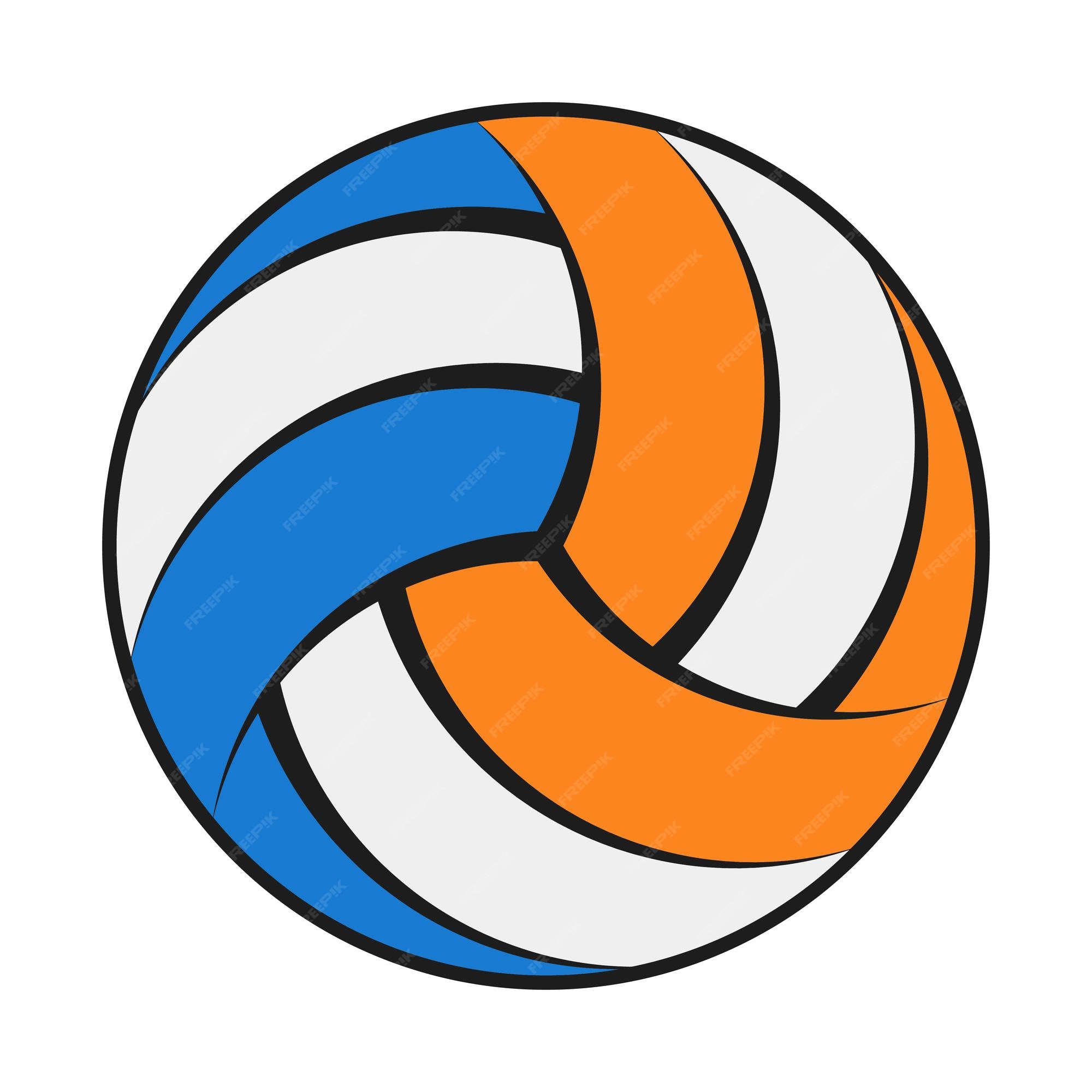 clipart volleyball | Volleyball clip art - vector clip art online ...
