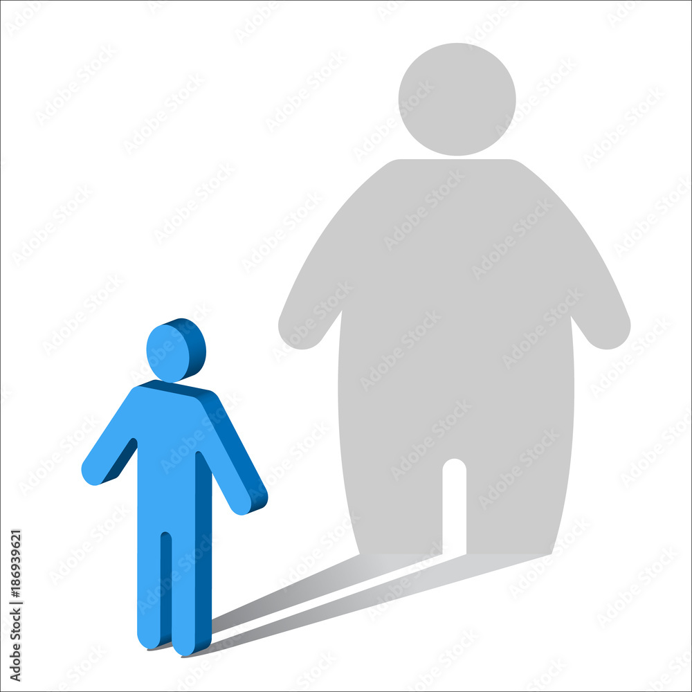 An Anorexic Girl With An Eating Disorder Royalty Free SVG 