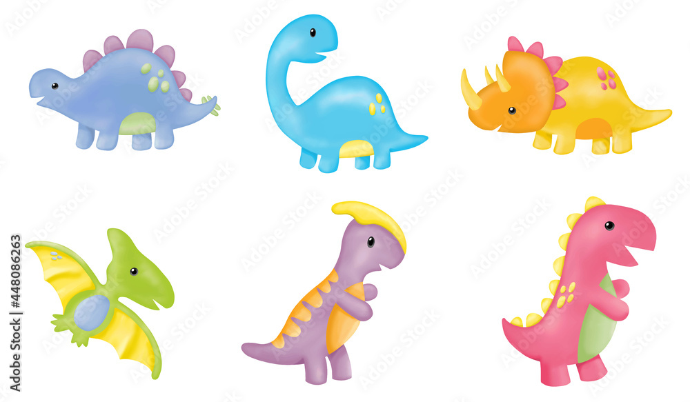 dinosaur clipart cute
