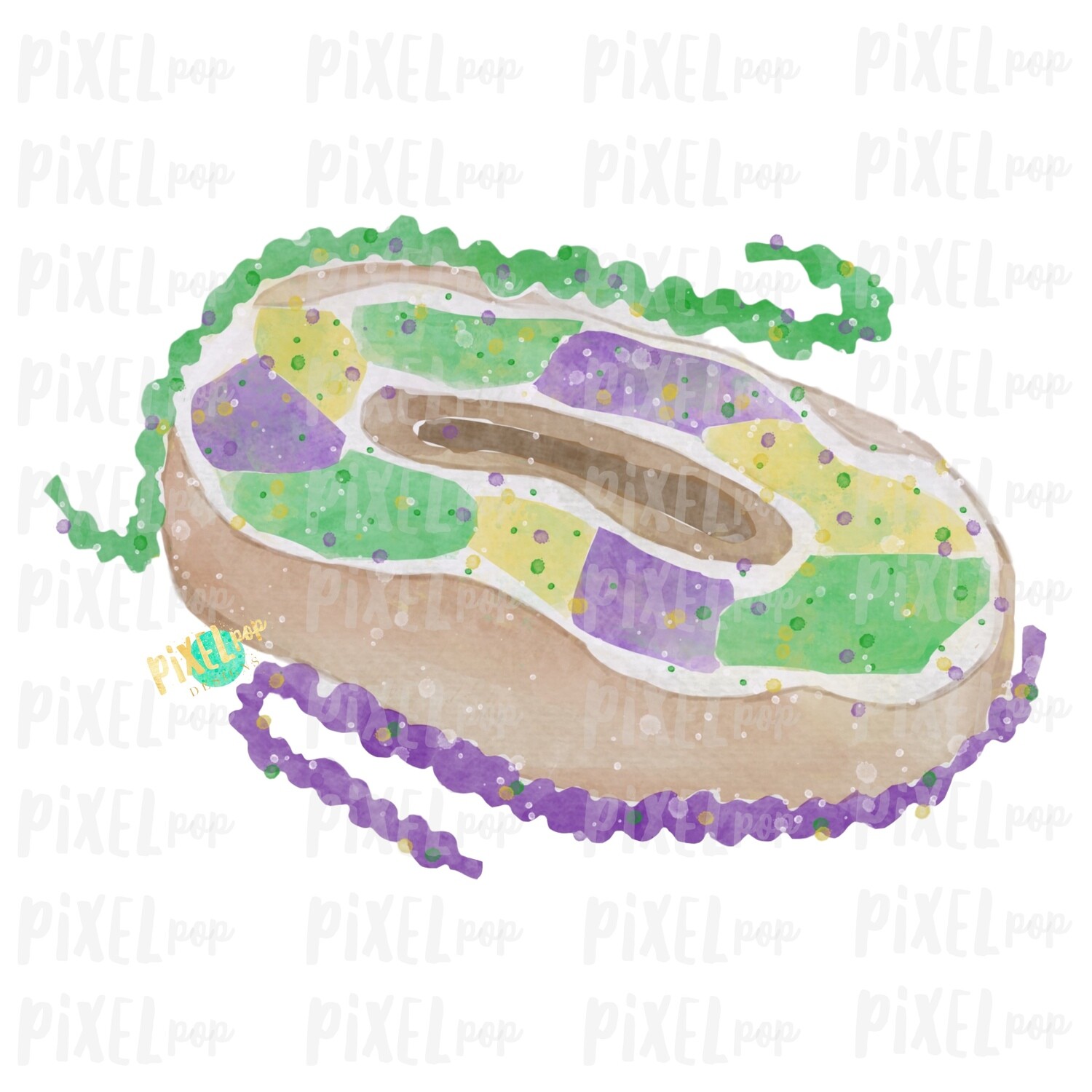 king cake clipart