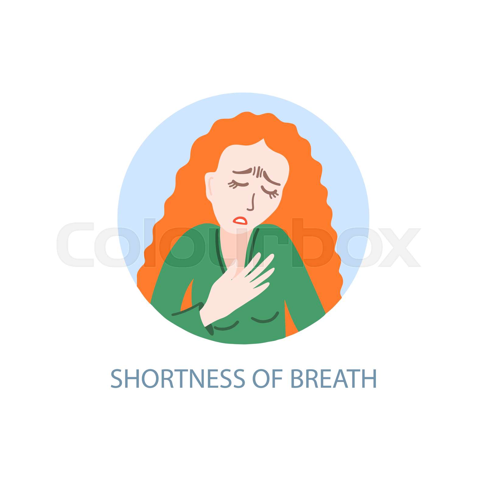 Shortness of breath - Free people icons - Clip Art Library