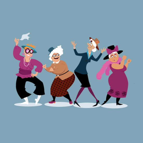 golden girls clipart