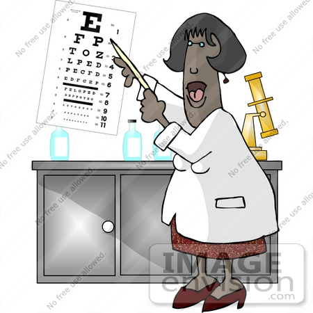 optometrist clipart