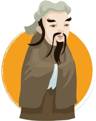 Confucius Clipart Silhouette @ Silhouette.pics