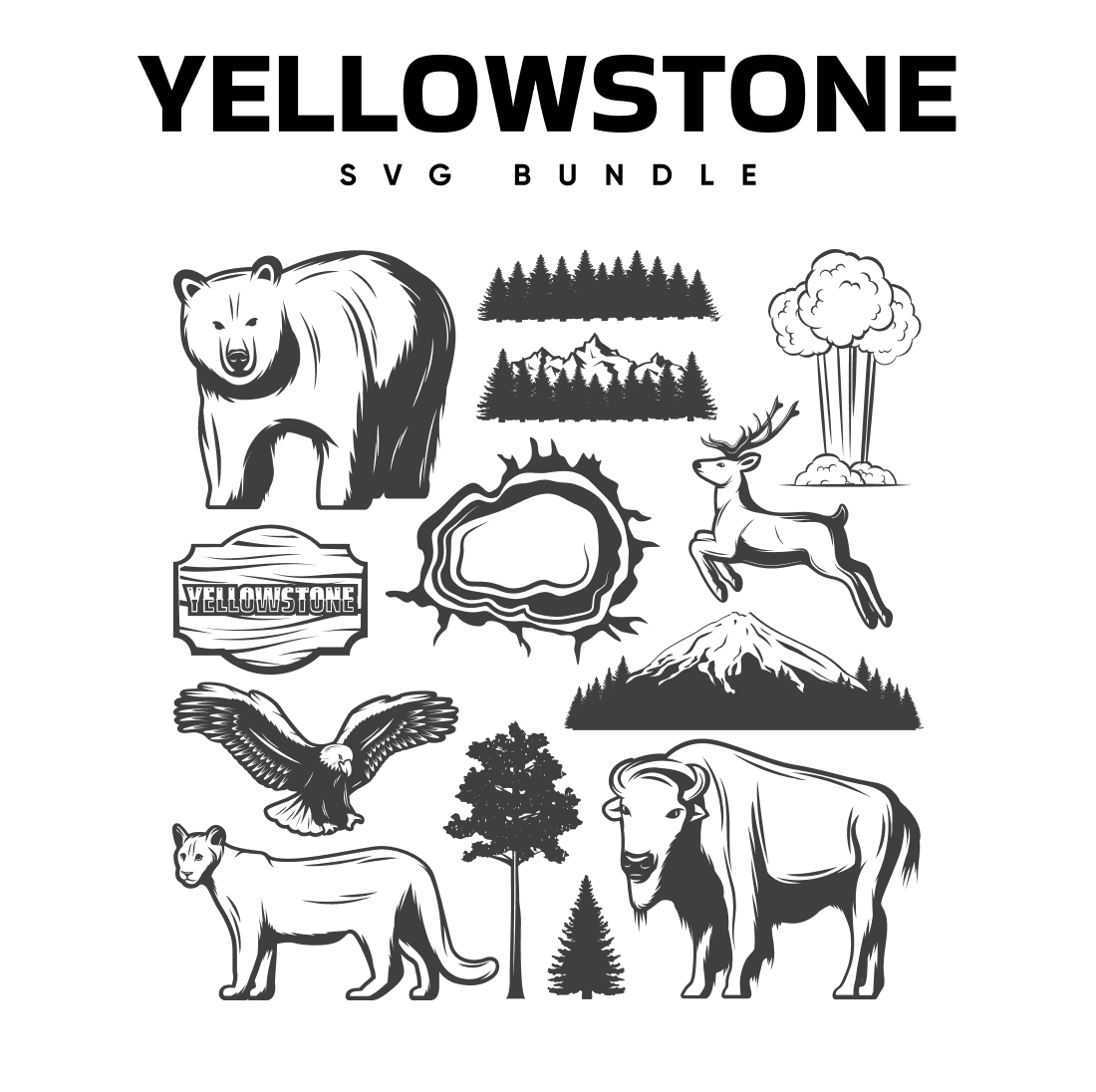 Yellowstone National Park stickers and more. Protect and preserve