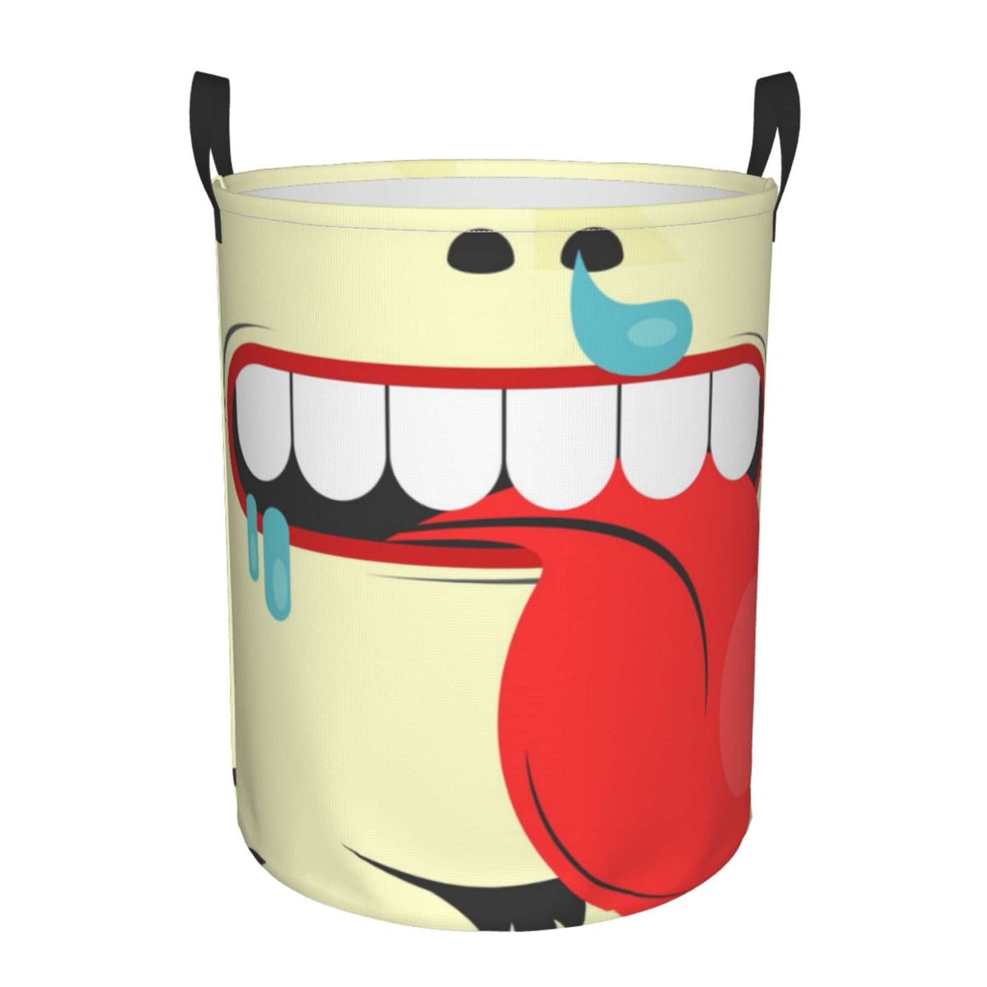 Cartoon of basket with dirty laundry Royalty Free Vector - Clip Art Library