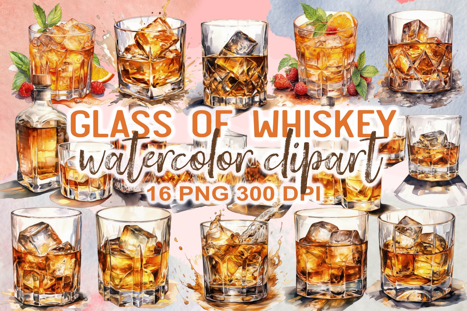 whiskey clipart