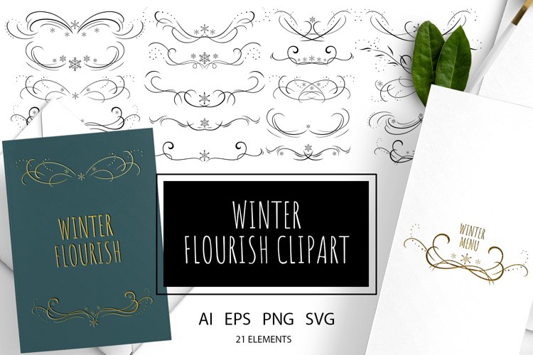 flourish clipart