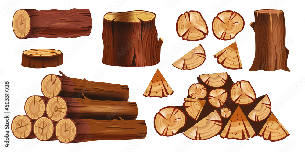 firewood clipart
