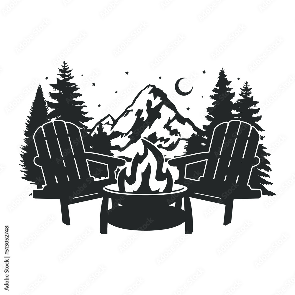 The great outdoors Royalty Free Vector Clip Art illustration - Clip Art ...